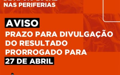 AVISO: PRAZO DO EDITAL FNRU PRORROGADO