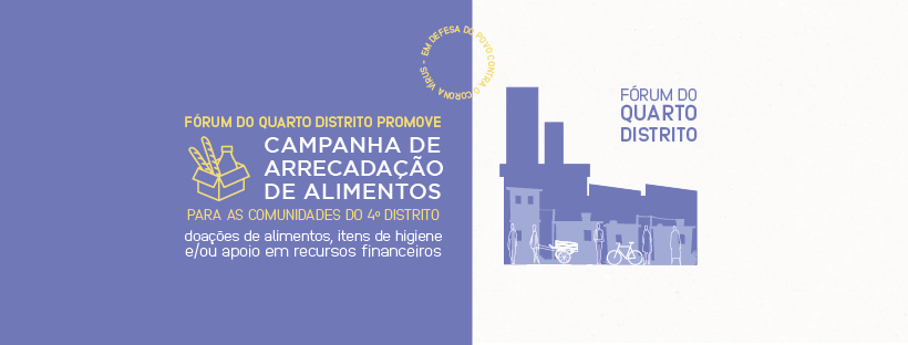 Fórum 4D – Campanha de Arrecadação de Alimentos – Contra o COVID-19!