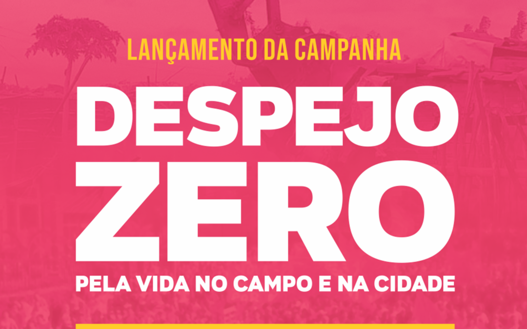 CAMPANHA DESPEJO ZERO: LANÇAMENTO NO RS